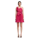 Acler Newtie Mini Dress in Berry Pink