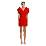 Acler Normanhill Mini Dress in Cherry