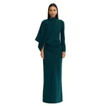 Acler Northwick Maxi Dress in Midnight Emerald