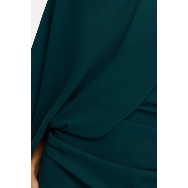 Acler Northwick Maxi Dress in Midnight Emerald, view 5