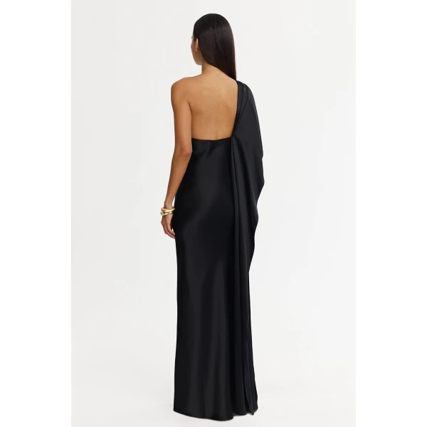Acler Novalea Maxi Dress in Black, view 2