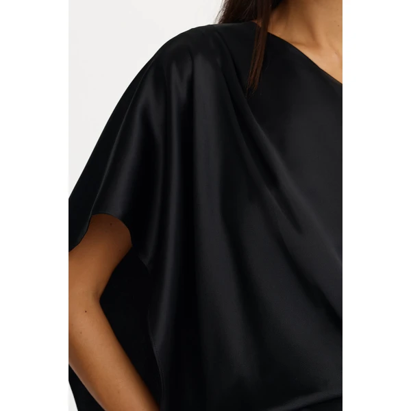 Acler Novalea Maxi Dress in Black, view 4