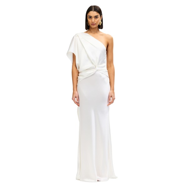 Acler Novalea Maxi Dress in Ivory