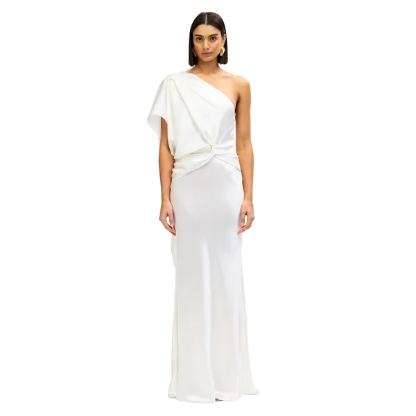 Acler Novalea Maxi Dress in Ivory