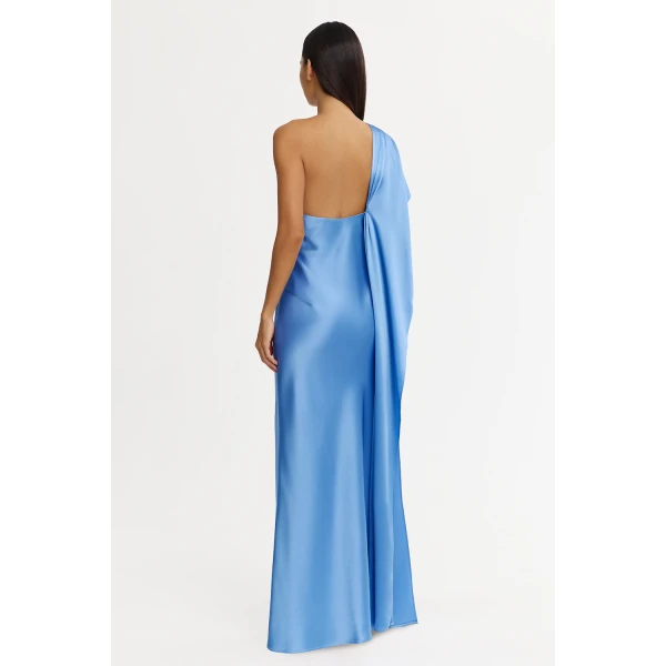 Acler Novalea Maxi Dress in Lake Blue, view 2