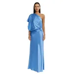 Acler Novalea Maxi Dress in Lake Blue