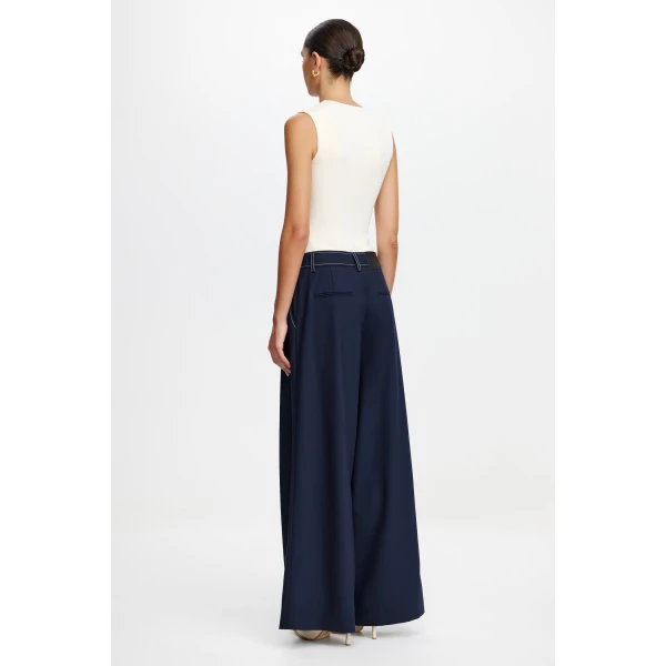Acler Oreston Pant in Deep Sapphire, view 3