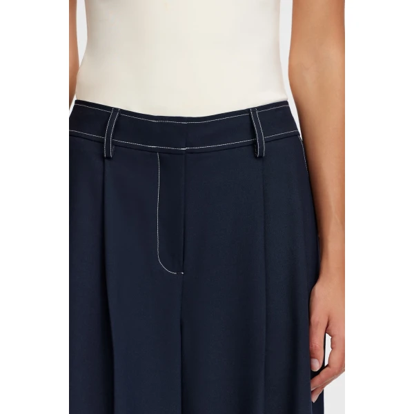 Acler Oreston Pant in Deep Sapphire, view 4