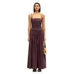 Acler Pembrey Maxi Dress in Cocoa