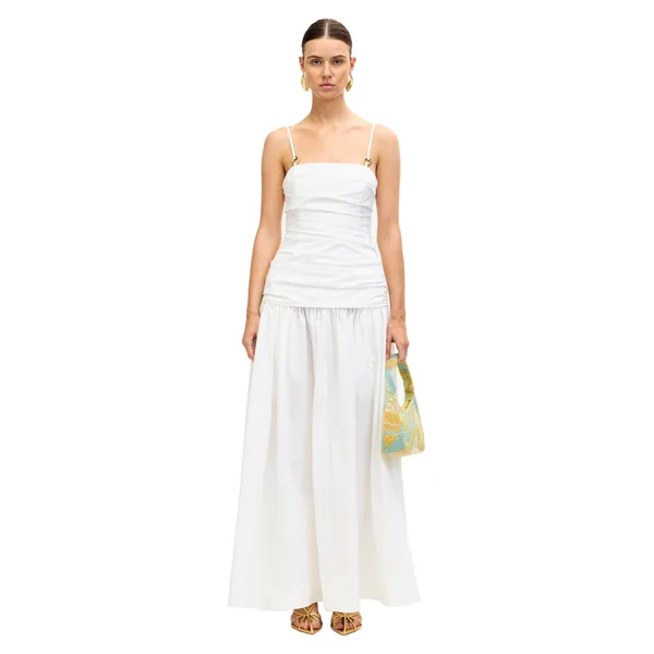 Acler Pembrey Maxi Dress in Ivory