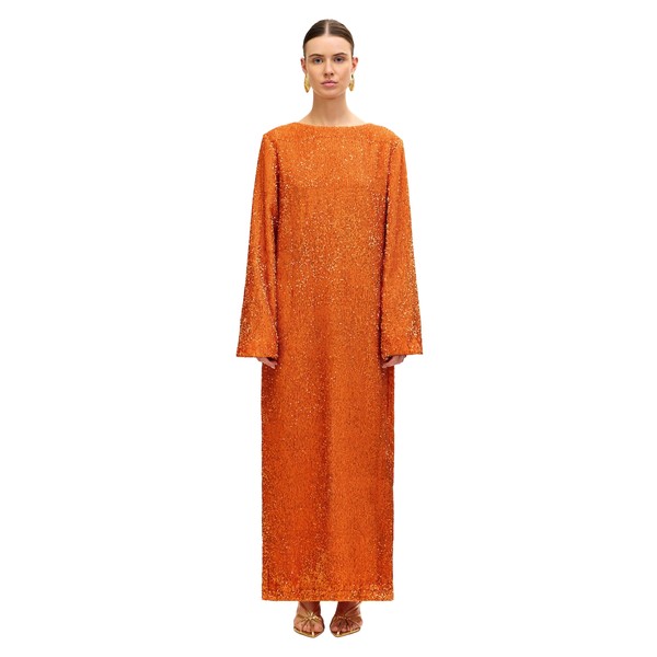 Acler Pinmore Maxi Dress in Fanta