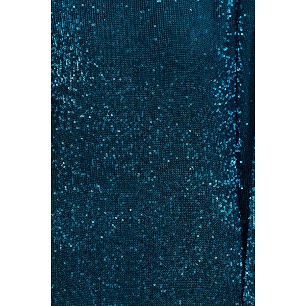 Acler Pinmore Maxi Dress in Prussian Blue, view 4