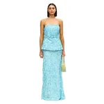 Acler Pipson Maxi Skirt in Powder Blue