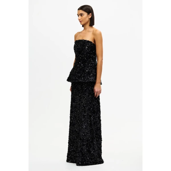 Acler Pipson Top in Black, view 2