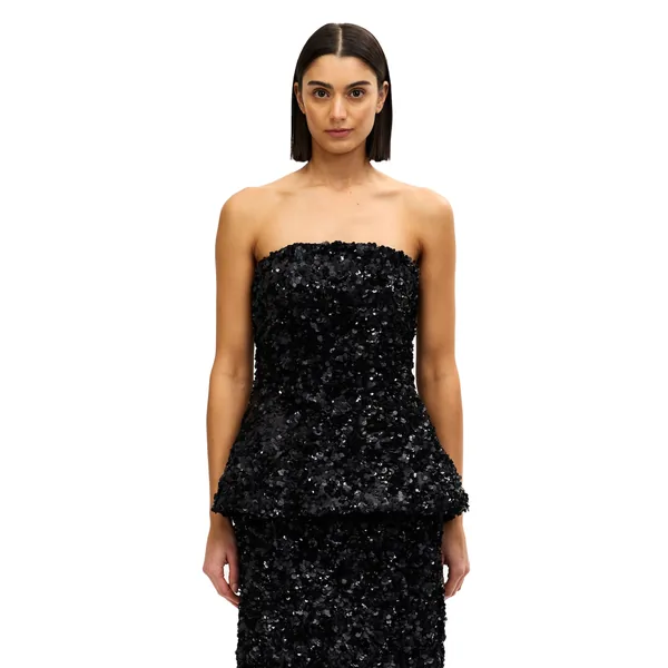 Acler Pipson Top in Black
