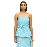 Acler Pipson Top in Powder Blue