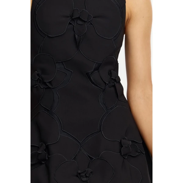 Acler Raffin Mini Dress in Black, view 4