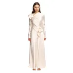 Acler Ramwark Maxi Dress in Pearl