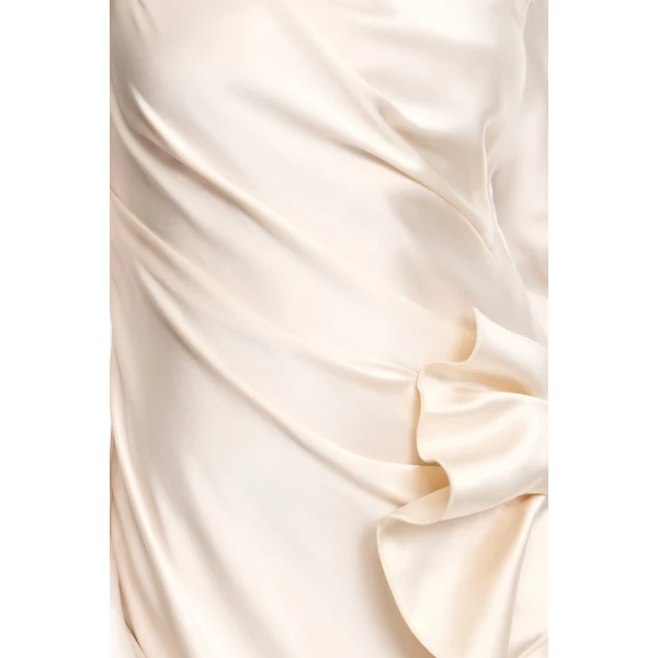 Acler Ramwark Maxi Dress in Pearl, view 4
