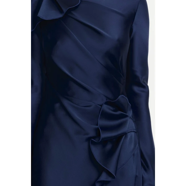 Acler Ramwark Maxi Dress in Sapphire, view 4