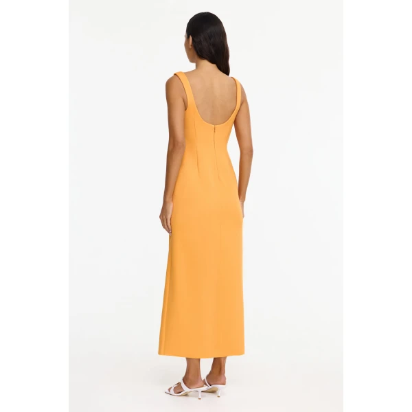 Acler Realbart Maxi Dress in Clementine, view 3
