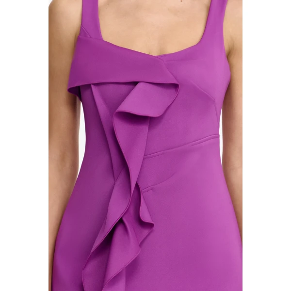 Acler Realbart Maxi Dress in Deep Mulberry, view 4
