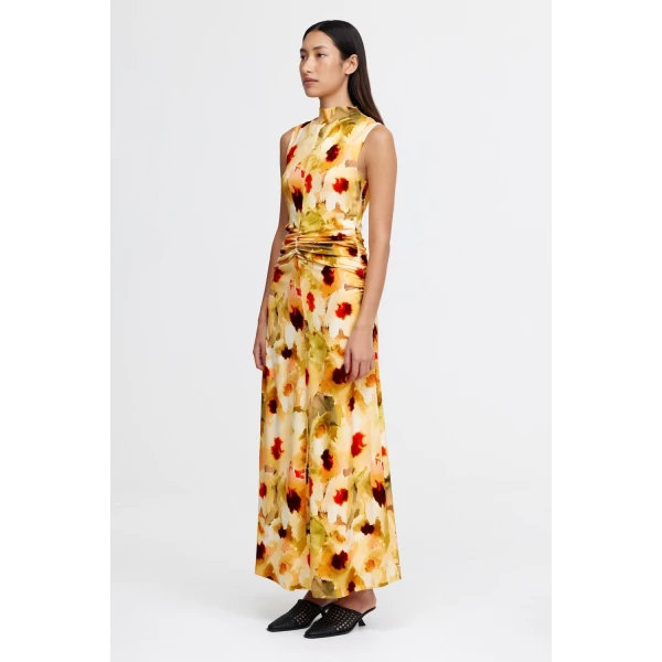 Acler Redhill Maxi Dress in Poppy Bouquet, view 2
