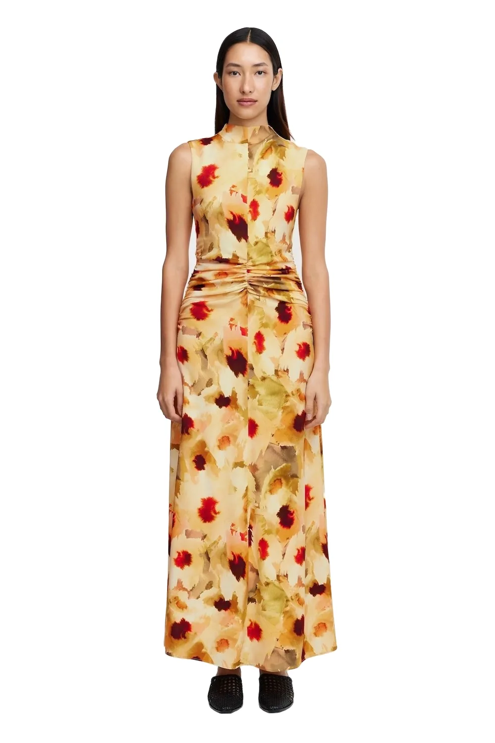 Acler Redhill Maxi Dress in Poppy Bouquet, Multicolour Dresses