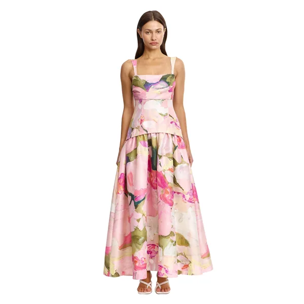 Acler Reeve Maxi Dress in Garden Afternoon