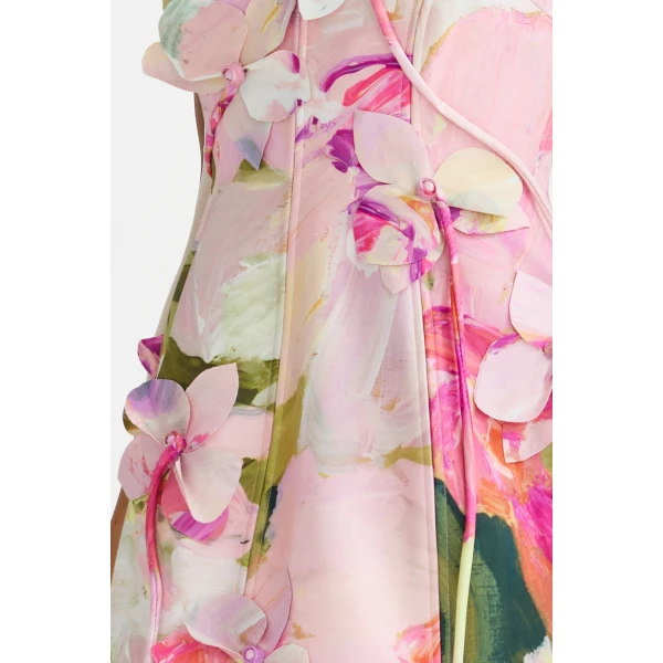 Acler Reeve Mini Dress in Garden Afternoon, view 4
