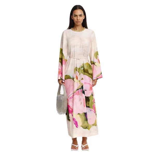 Acler Regan Maxi Dress in Garden Afternoon