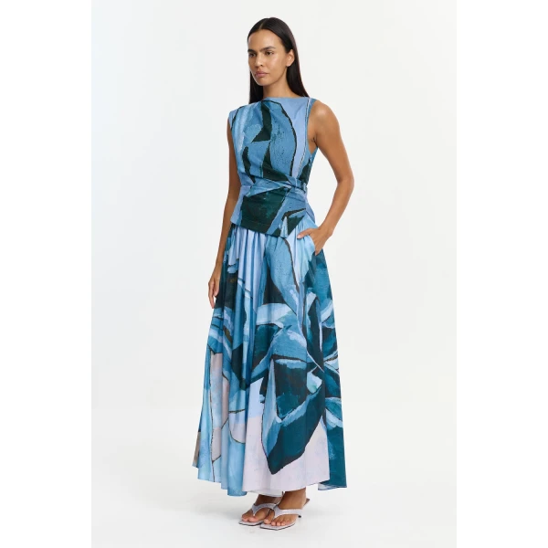 Acler Robaker Maxi Dress in Festivus, view 2