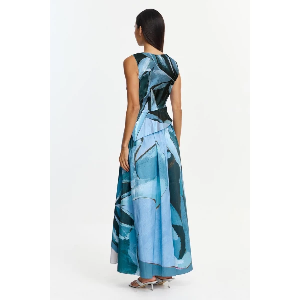 Acler Robaker Maxi Dress in Festivus, view 3