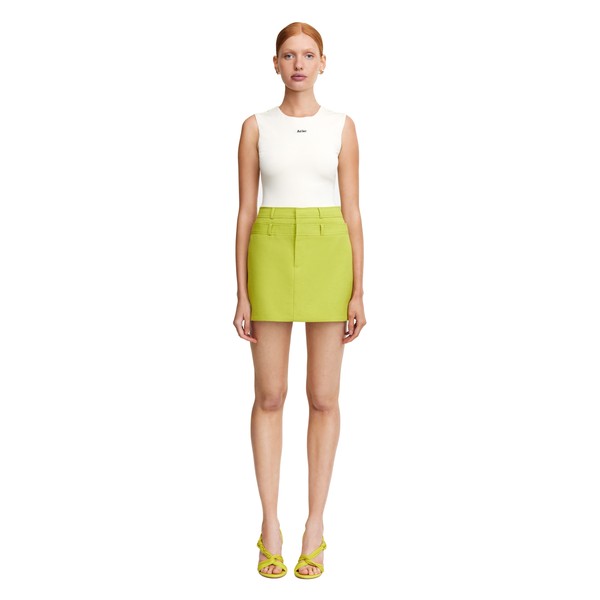 Acler Rodborough Skirt in Avocado