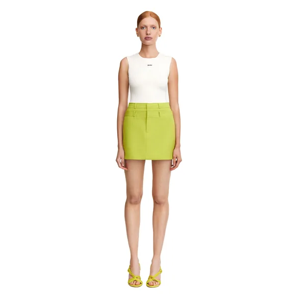 Acler Rodborough Skirt in Avocado