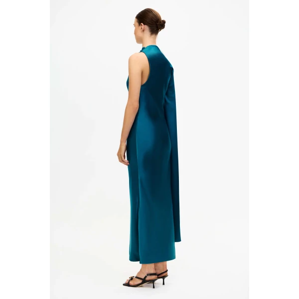 Acler Ropley Maxi Dress in Prussian Blue, view 3