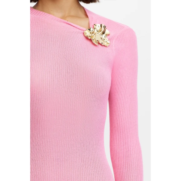 Acler Rowthorn Maxi Dress in Pink, view 4