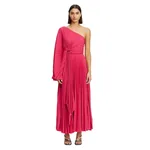 Acler Sadgill Maxi Dress in Berry Pink