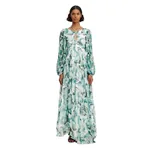 Acler Sandywell Maxi Dress in Teal Grove
