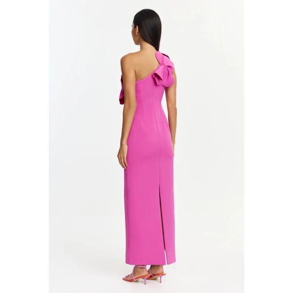 Acler Santani Maxi Dress in Pink Topaz, view 3