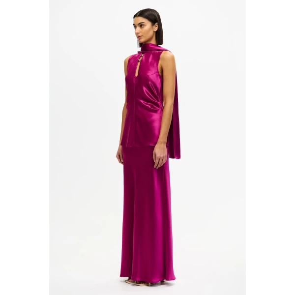 Acler Sharrow Top in Iris, view 2