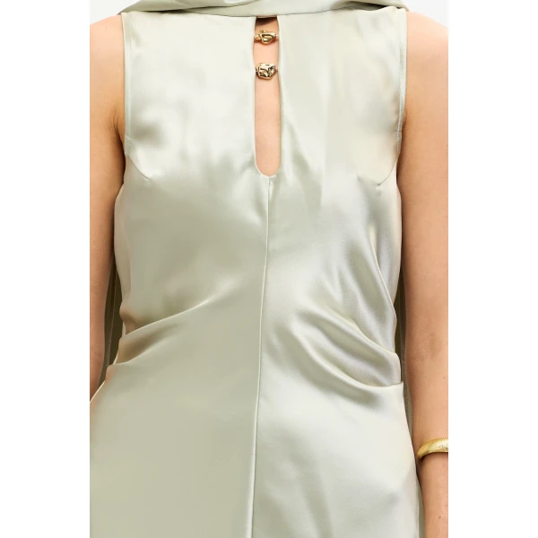 Acler Sharrow Top in Pistachio, view 4