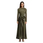 Acler Shiren Maxi Dress in Pecan