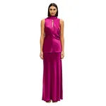 Acler Shortgreen Maxi Skirt in Iris