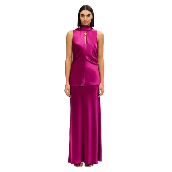 Shortgreen Maxi Skirt in Iris