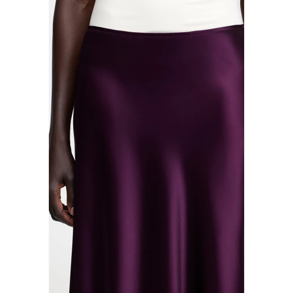 Acler Soroba Maxi Skirt in Fig, view 6