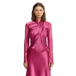 Acler Soroba Top in Orchid Pink