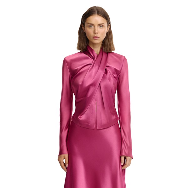 Acler Soroba Top in Orchid Pink