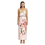 Acler Southacre Maxi Skirt in Cherry Medley