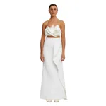 Acler Underwood Maxi Skirt in Ivory